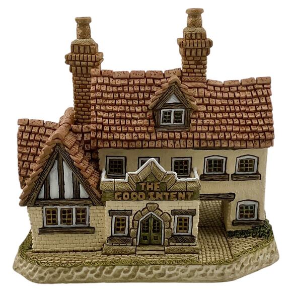 The Good Intent Pubs and Tavern 1997 David Winter Cottages with Box and COA - Picture 2 of 13